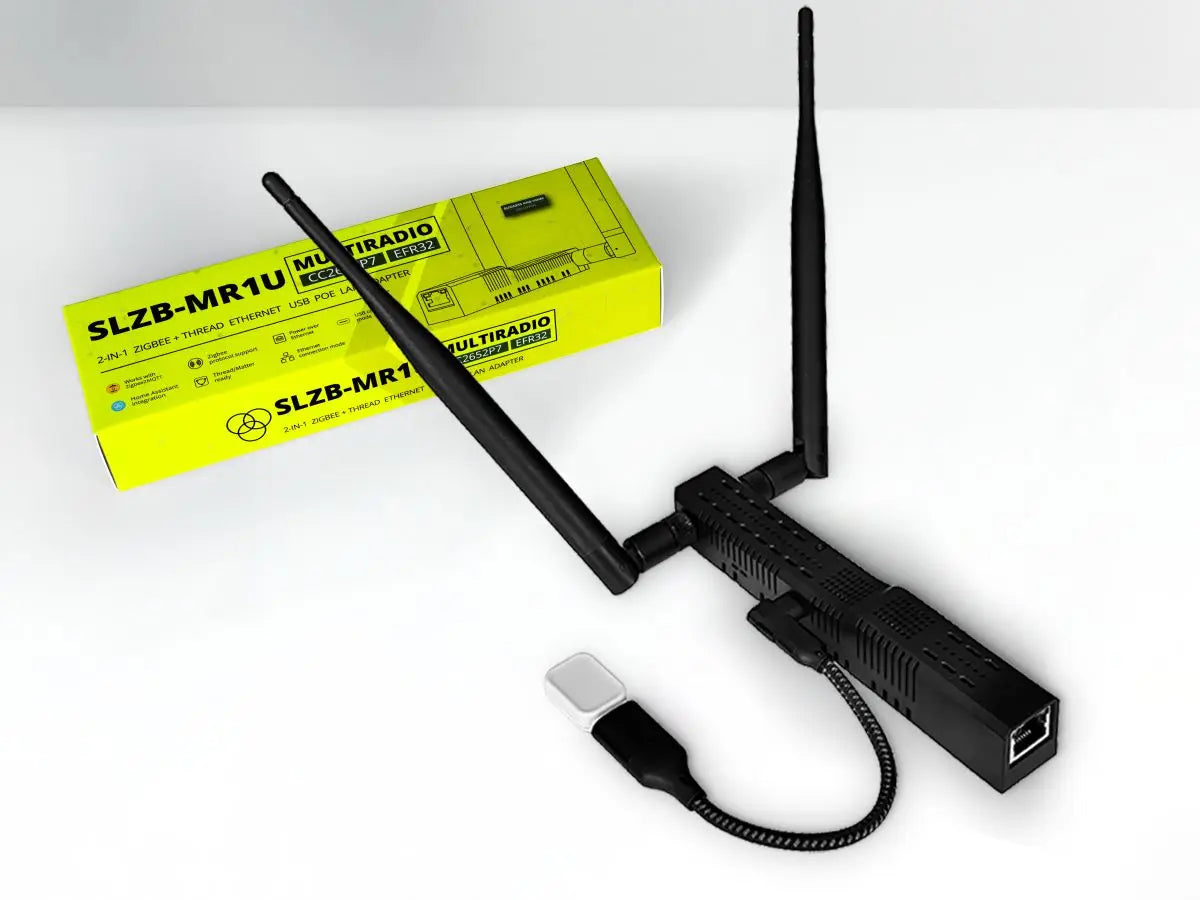 SLZB-MR1/MR2/MR3/MR4/MRW10/06Mg26/MR1U Multiradio Zigbee Thread Zigbee2MQTT Home Assistant ZHA Adapter