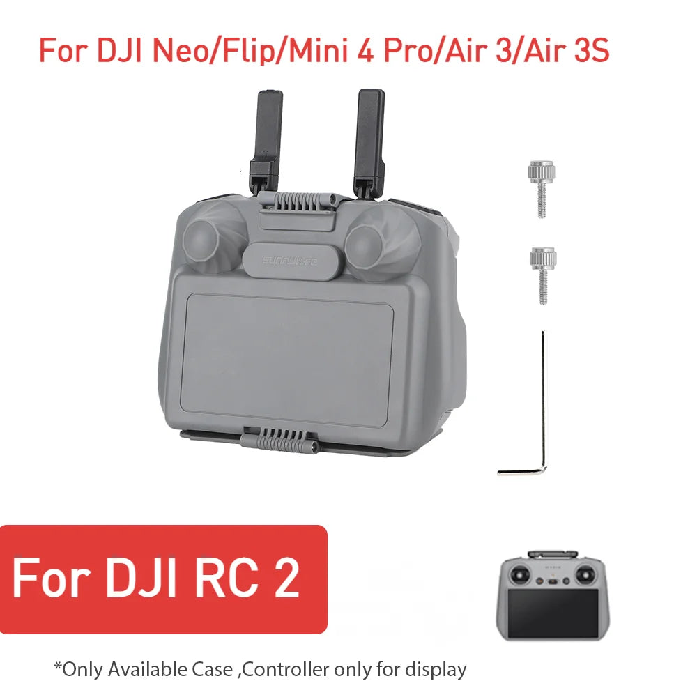 Screen Protector Shell For DJI RC/RC 2 Remote Control Sunshade Silicone Protection Case For DJI Mini 5 Pro/Neo/Mini 4 Pro/Air 3