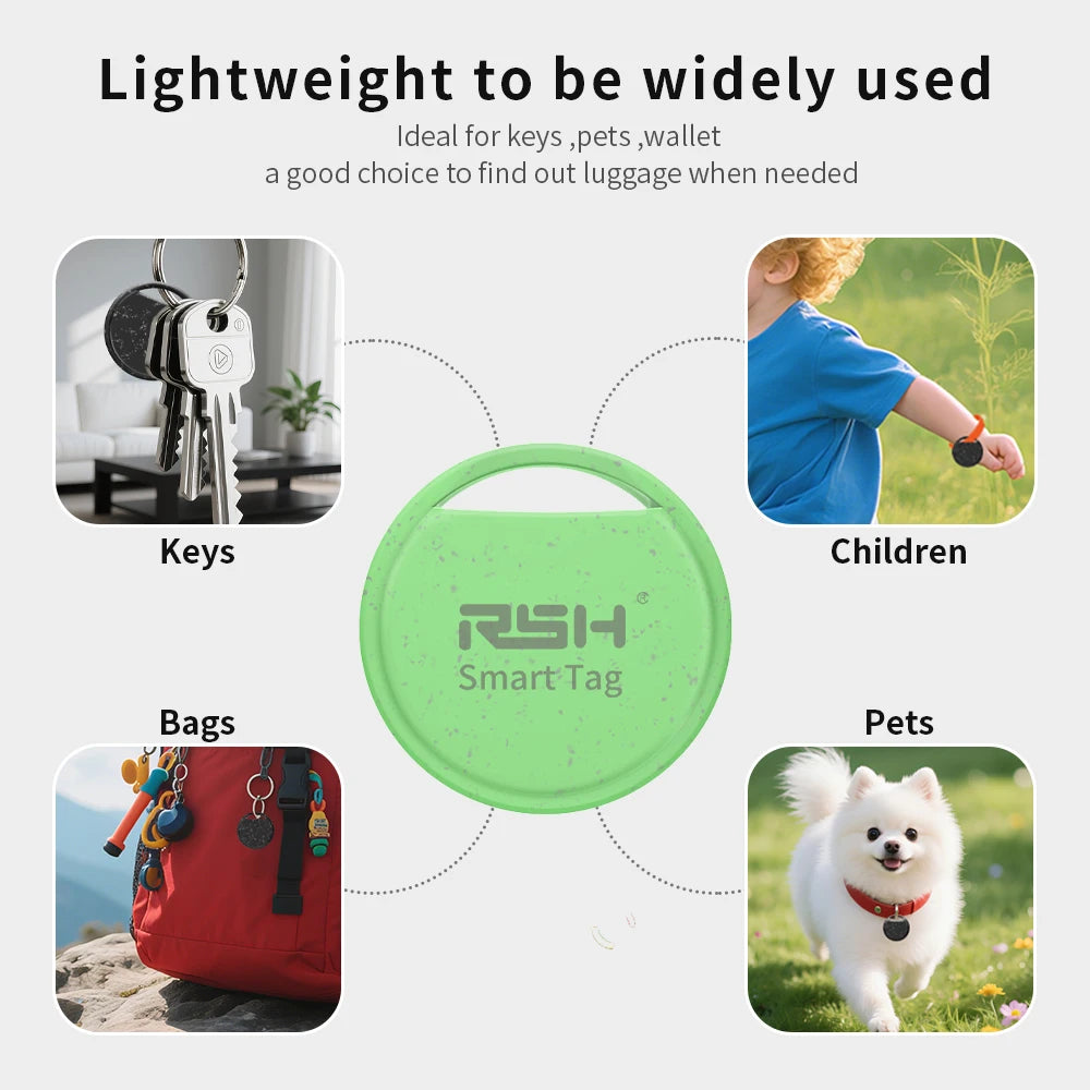 RSH Smart Tracker – Wallet & Luggage Anti-Loss for Android & Google
