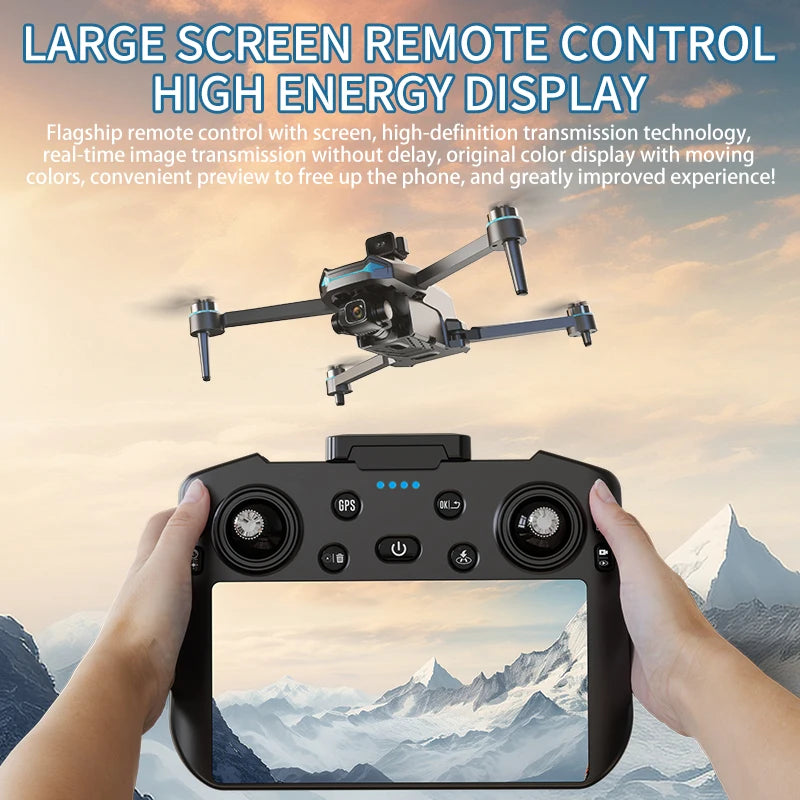 SG601 MAX GPS Professional Drone With 4K Camera 3 Axis Gimbal 5G WIFI 6KM Touch Remote Obstacle Avoidance FPV Brushless RC Dron