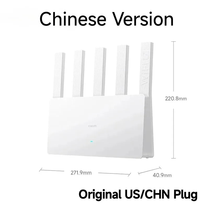 Xiaomi BE5000 Router Wi-Fi 7 Dual-Frequency Mesh Network 2.4/5GHz with 2.5G High-Speed Port IPTV OFDMA Signal Amplifier for Home