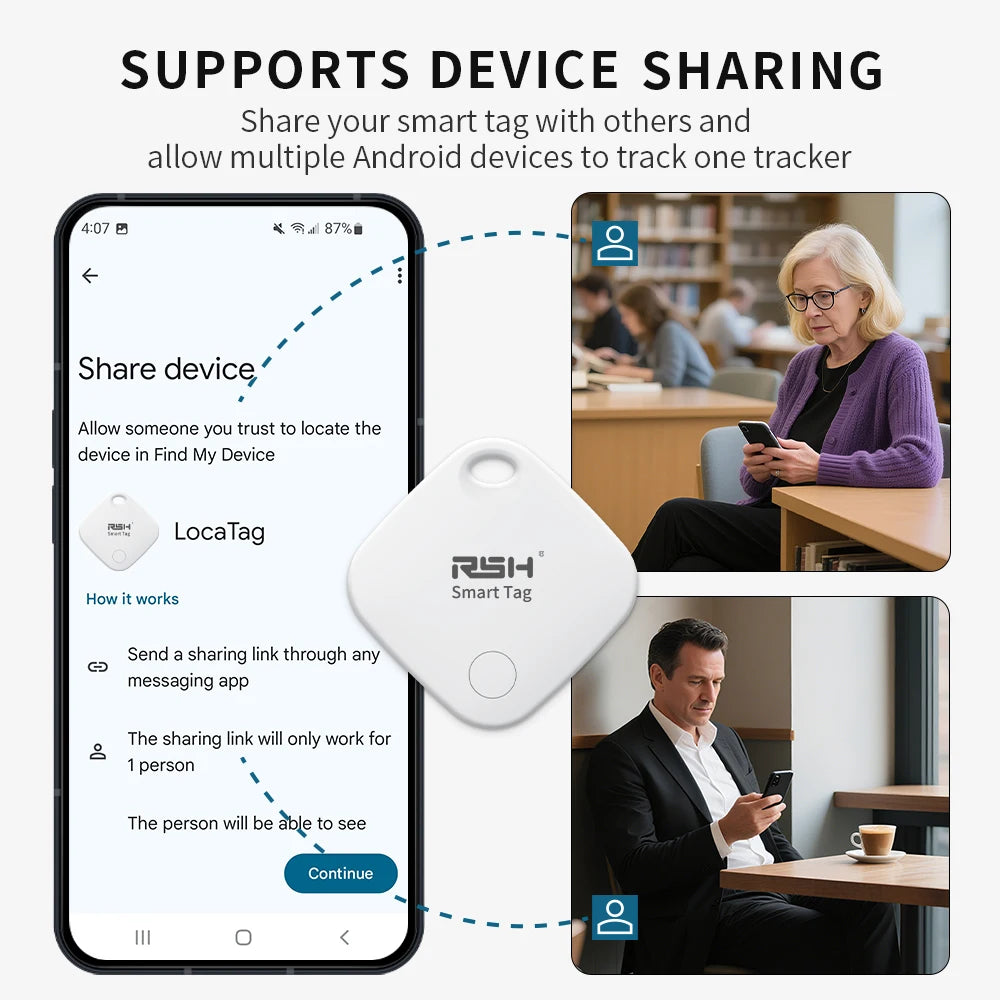 4-Pack GPS Locator – Protect Wallets, Bikes & Pets, Android Compatible