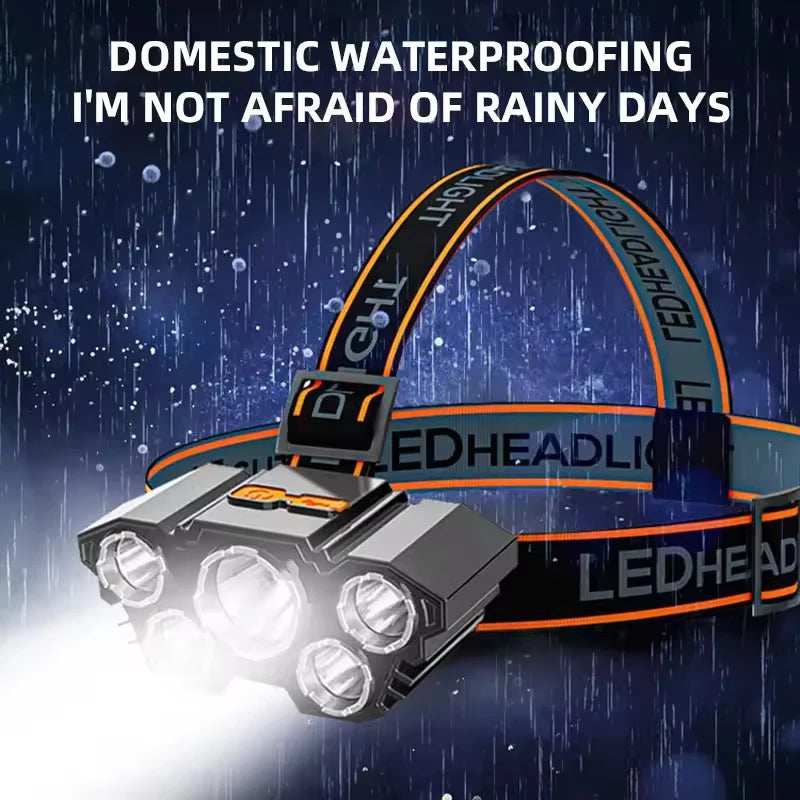 Mini Tactical USB Rechargeable LED Flashlight – High Power & Self-Defense