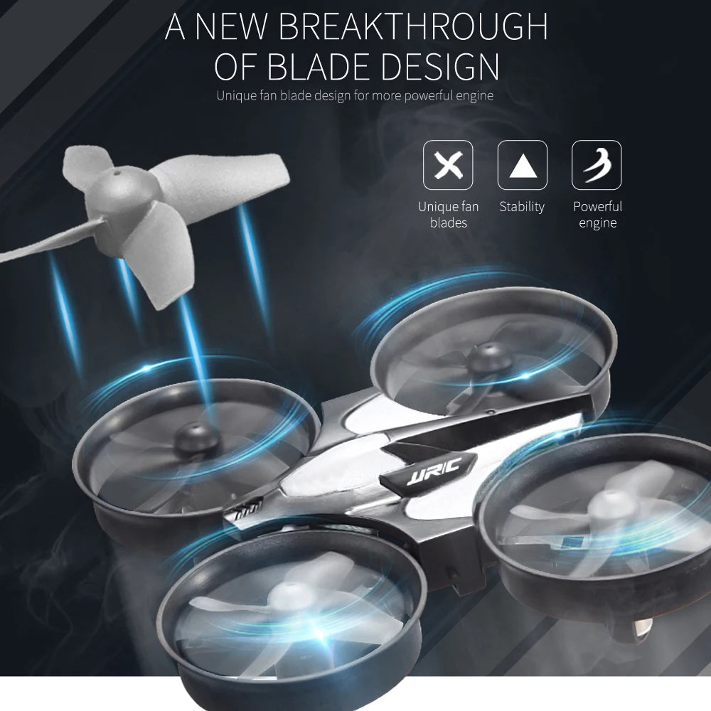 JJRC H36 Mini Rc 2.4G Drone 6-axis Headless Mode Collision Avoidance Helicopter 360° Flipping Quadcopter Drones Children's Toys