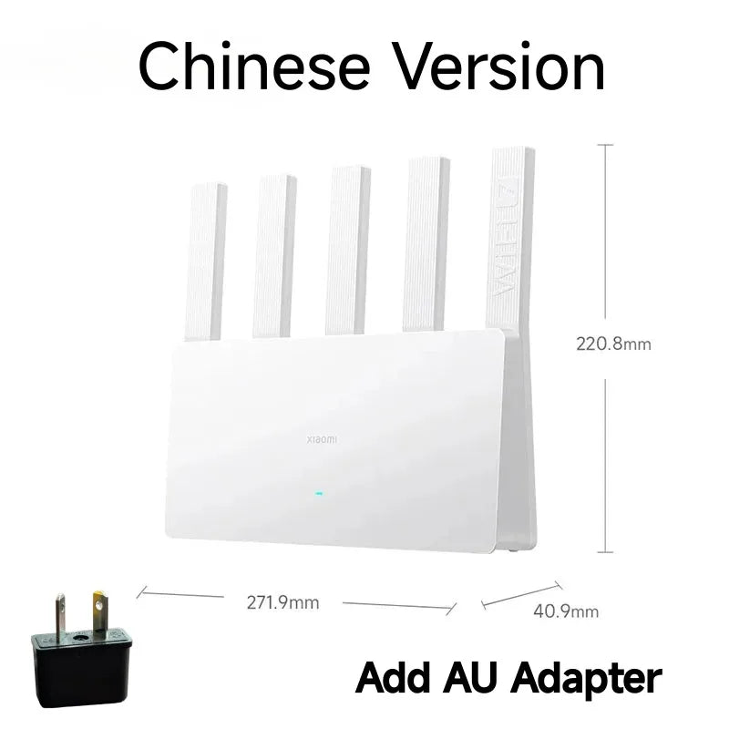 Xiaomi BE5000 Router Wi-Fi 7 Dual-Frequency Mesh Network 2.4/5GHz with 2.5G High-Speed Port IPTV OFDMA Signal Amplifier for Home