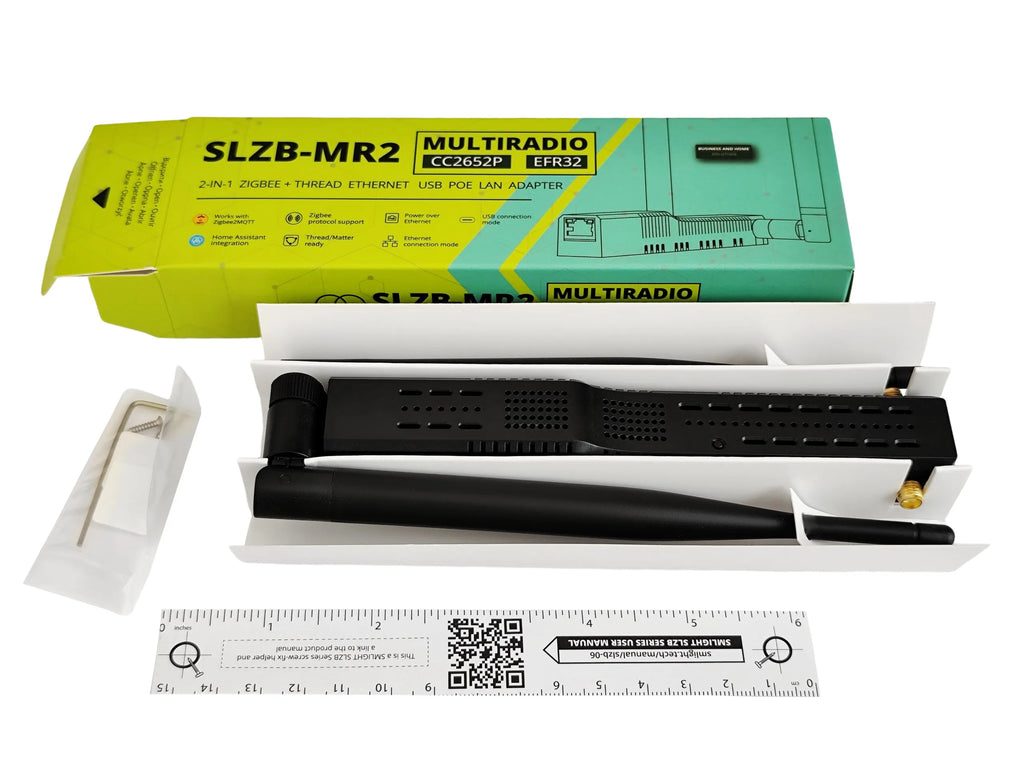 SLZB-MR1/MR2/MR3/MR4/MRW10/06Mg26/MR1U Multiradio Zigbee Thread Zigbee2MQTT Home Assistant ZHA Adapter