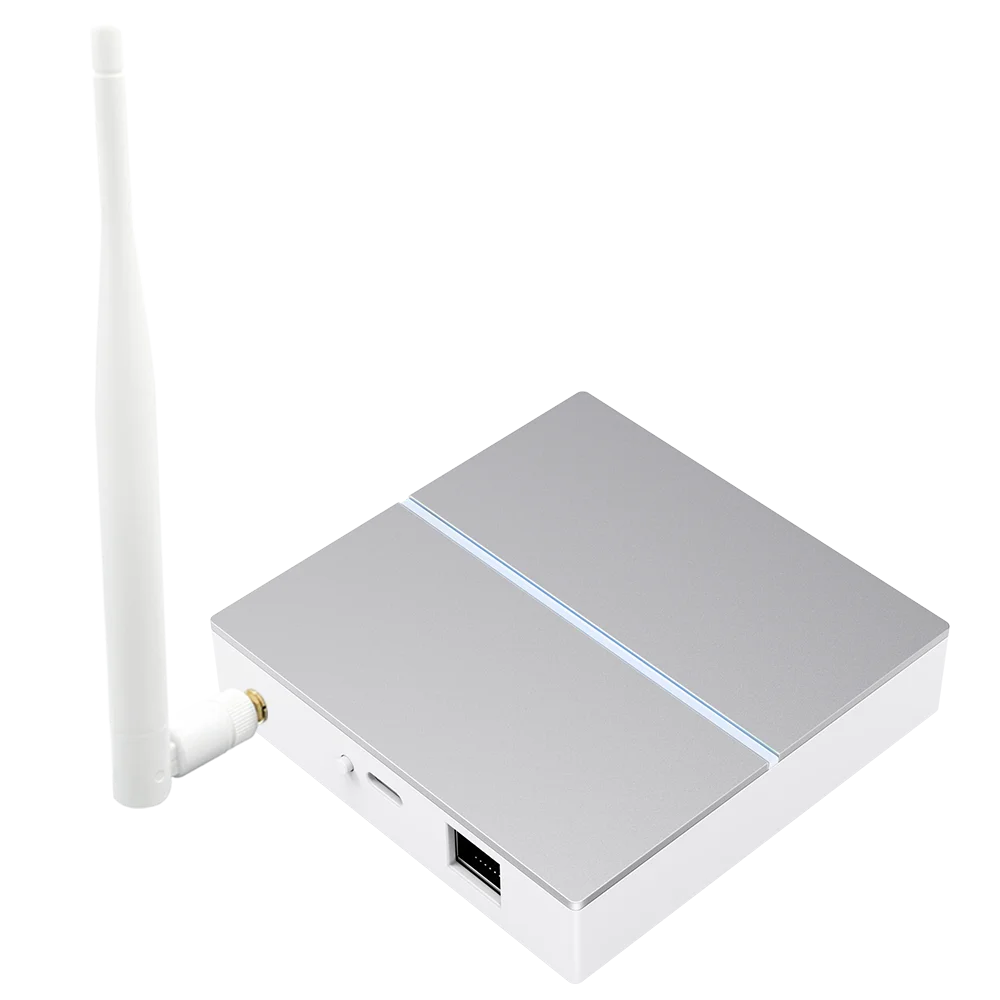 AVATTO Tuya ZigBee Gateway Hub with Antenna Smart Gateway Bridge Wired Mesh Hub for Home Automation Works with Alexa Google Home