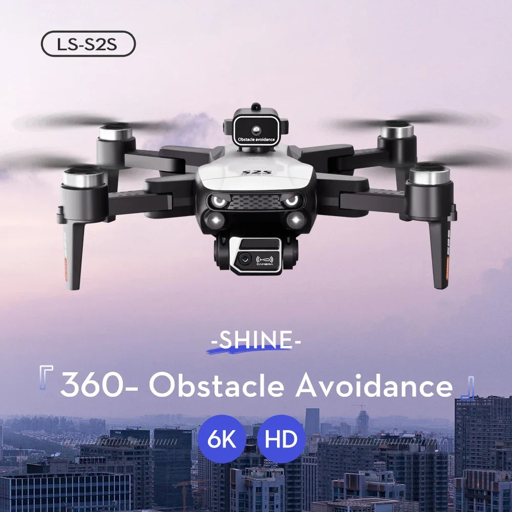 S2S 8K Drone – Dual Camera, Foldable & Smart Obstacle Avoidance