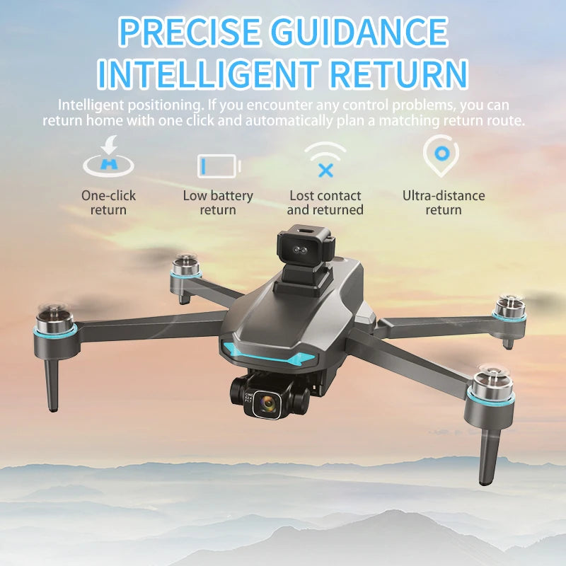 SG601 MAX GPS Professional Drone With 4K Camera 3 Axis Gimbal 5G WIFI 6KM Touch Remote Obstacle Avoidance FPV Brushless RC Dron