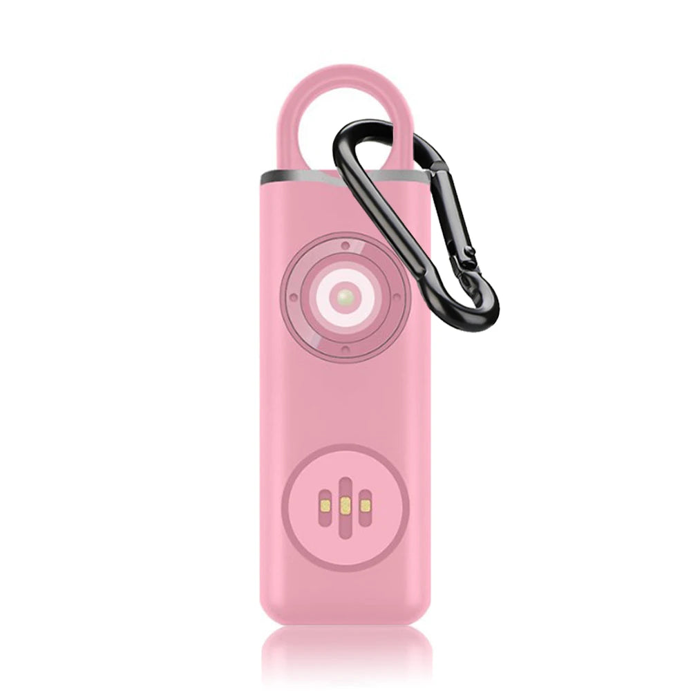 Hollarm Self Defense Personal Alarm for Women, Children, Elderly 130dB Siren Loud Rechargeable Keychain Alarm with LED Light