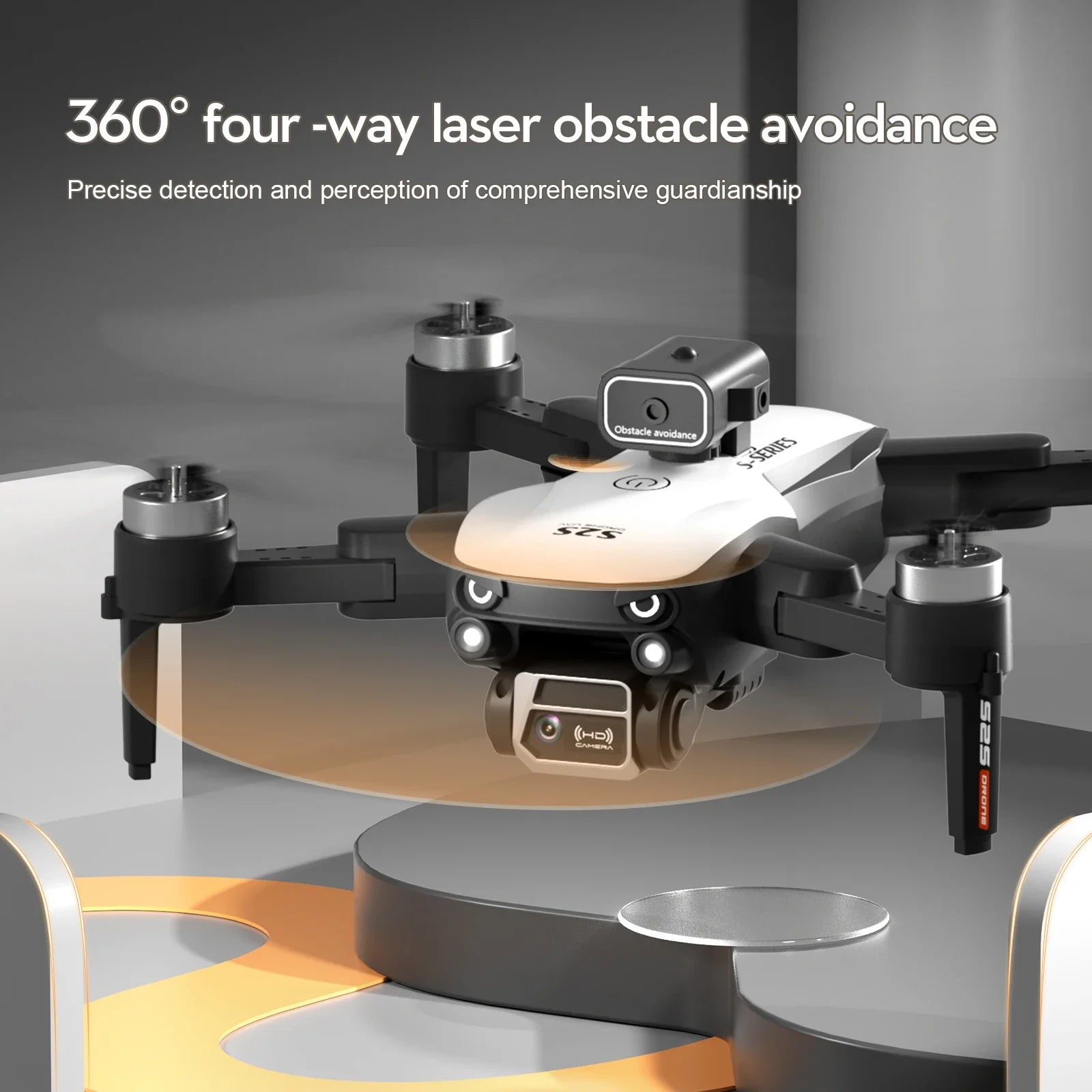 S2S 8K Drone – Dual Camera, Foldable & Smart Obstacle Avoidance