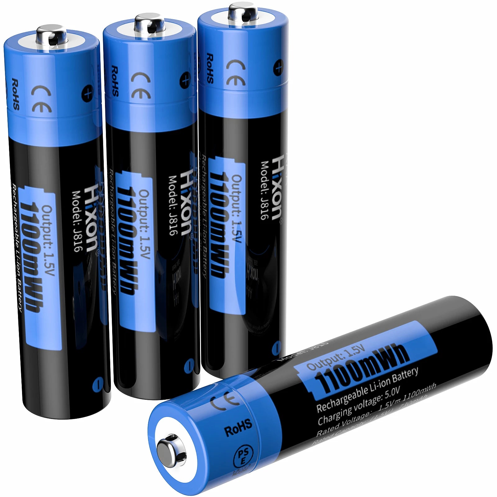 1.5V AA & AAA Rechargeable Lithium Batteries – Fast Charge 2025, For Cameras, Remotes & Smart Devices