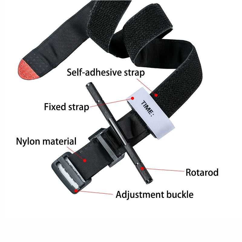 First Aid Rotary Pressure CAT Aluminum Rod Tourniquet Hiking Camping Survival Gear Molle Rescue Tool