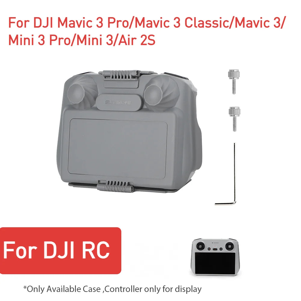 Screen Protector Shell For DJI RC/RC 2 Remote Control Sunshade Silicone Protection Case For DJI Mini 5 Pro/Neo/Mini 4 Pro/Air 3