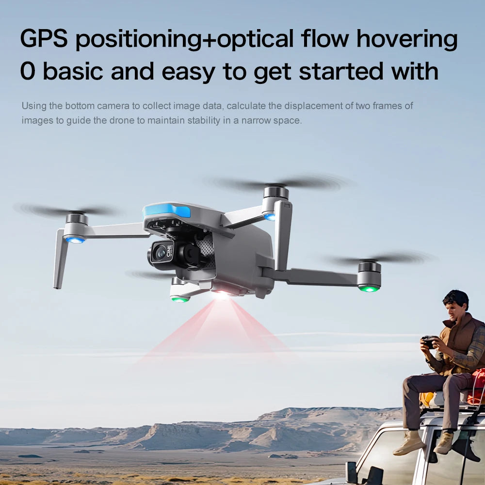 New S-X1 Drones with Screen 3-Axis Anti-shake Gimbal Brushless Motors Aerial RC Quadcopters 5G GPS 8K HD EIS Cameras Quadcopters