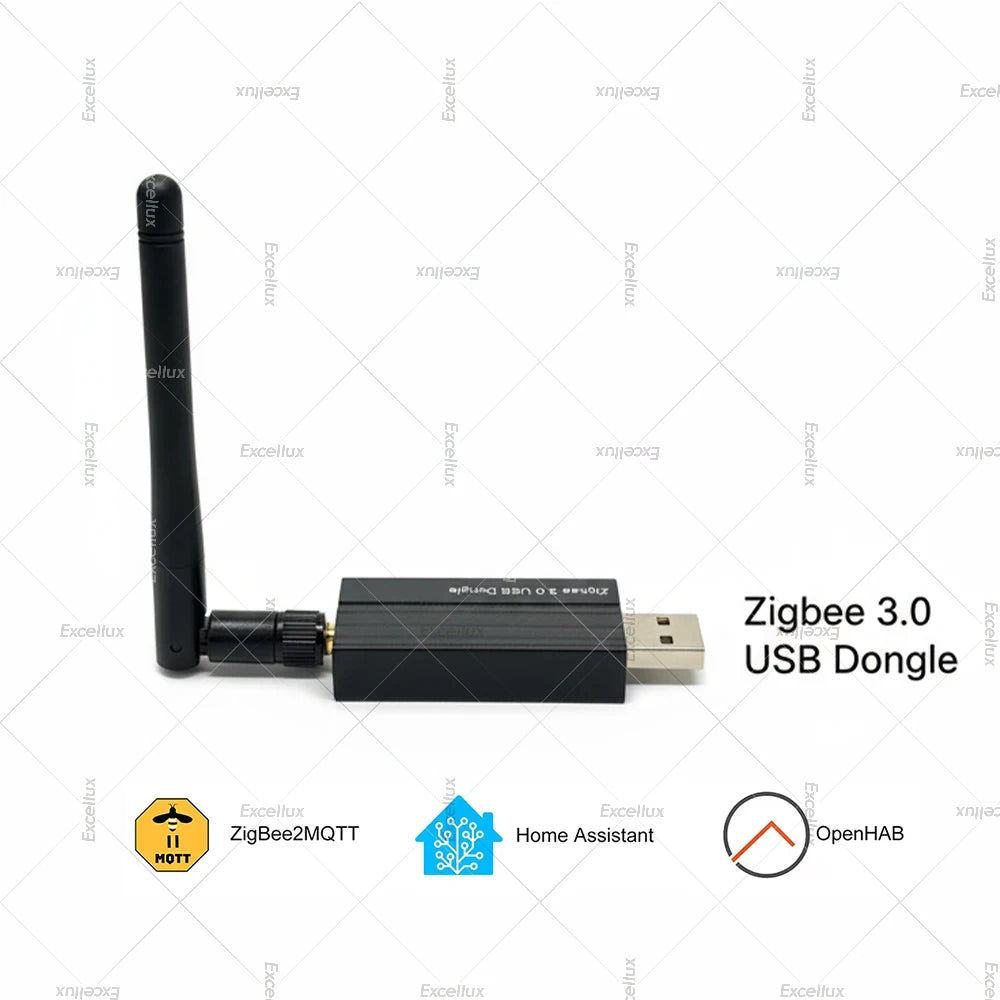Zigbee 3.0 USB Dongle Universal Wireless Zigbee Gateway Hub Home Automation Support Home Assistant Zigbee2MQTT ,OpenHAB,Raspbian